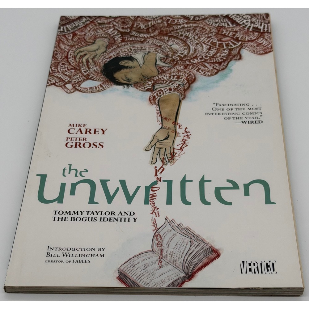 The‎ Unwritten Vol 1 Tommy Taylor and the Bogus Identity Vertigo TPB Preowned